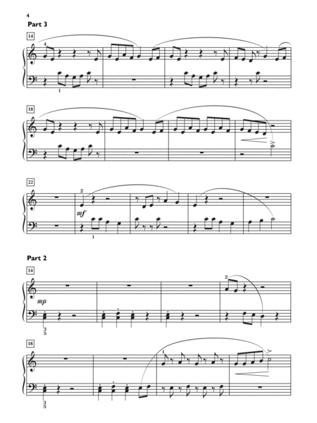 The Bluegrass Fiddlers - Piano Trio (1 Piano, 6 Hands)