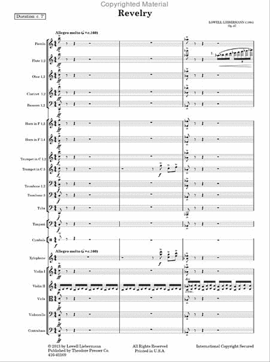 Revelry Orchestra scores gallery preview page 2