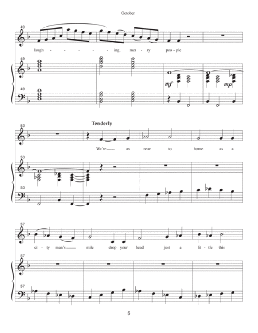 Memphis Voices (Medium High Voice) High Voice scores gallery preview page 6