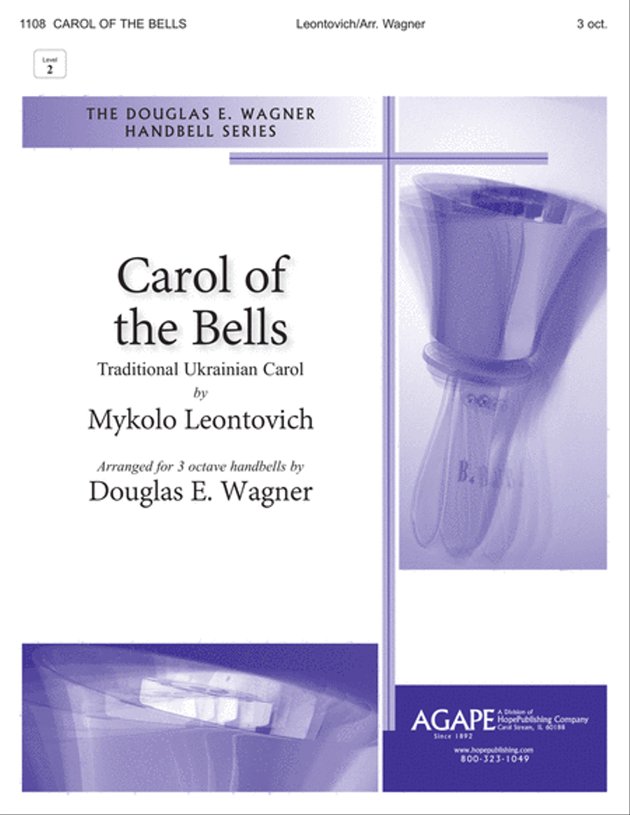 Carol of the Bells by Douglas E. Wagner 3-Octaves - Sheet Music