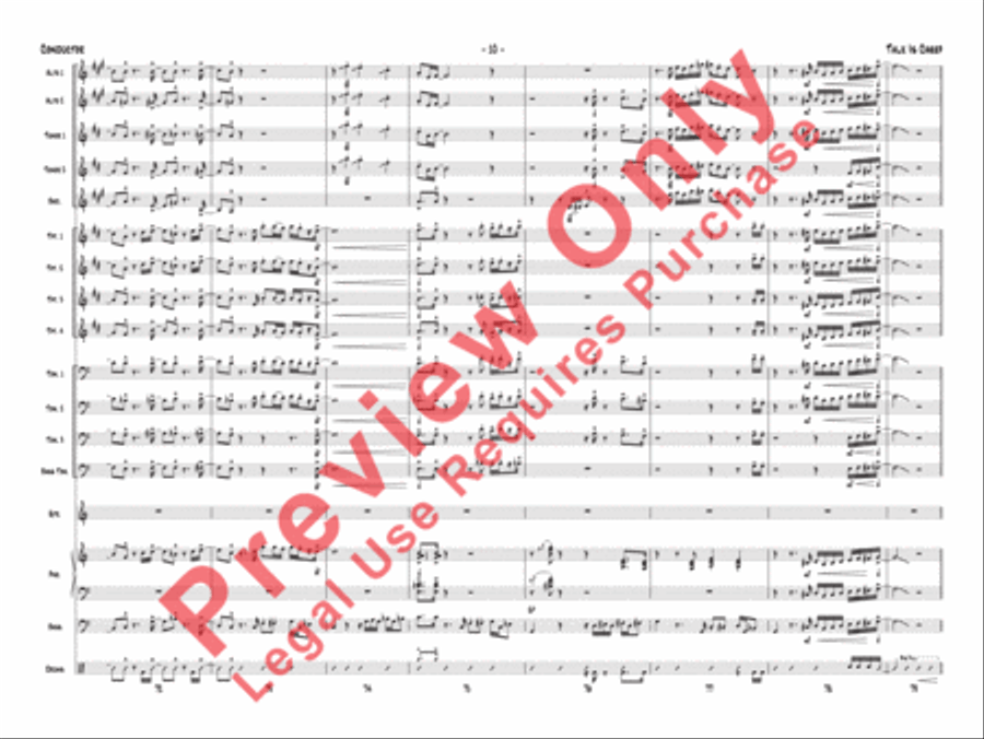 Talk Is Cheep Jazz Ensemble scores gallery preview page 13