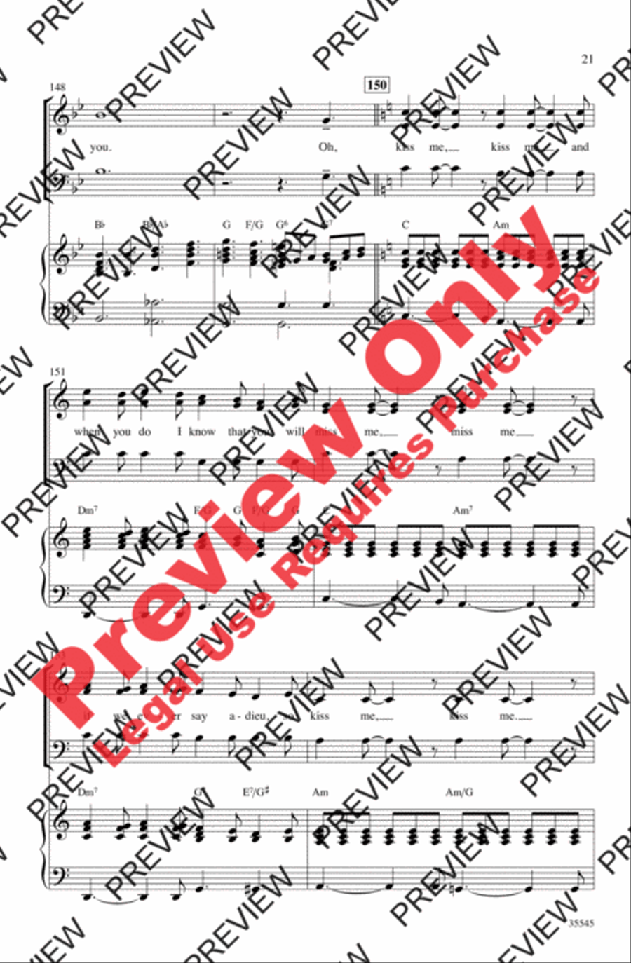 We Love the '50s We Love the '50s 3-Part scores gallery preview page 21