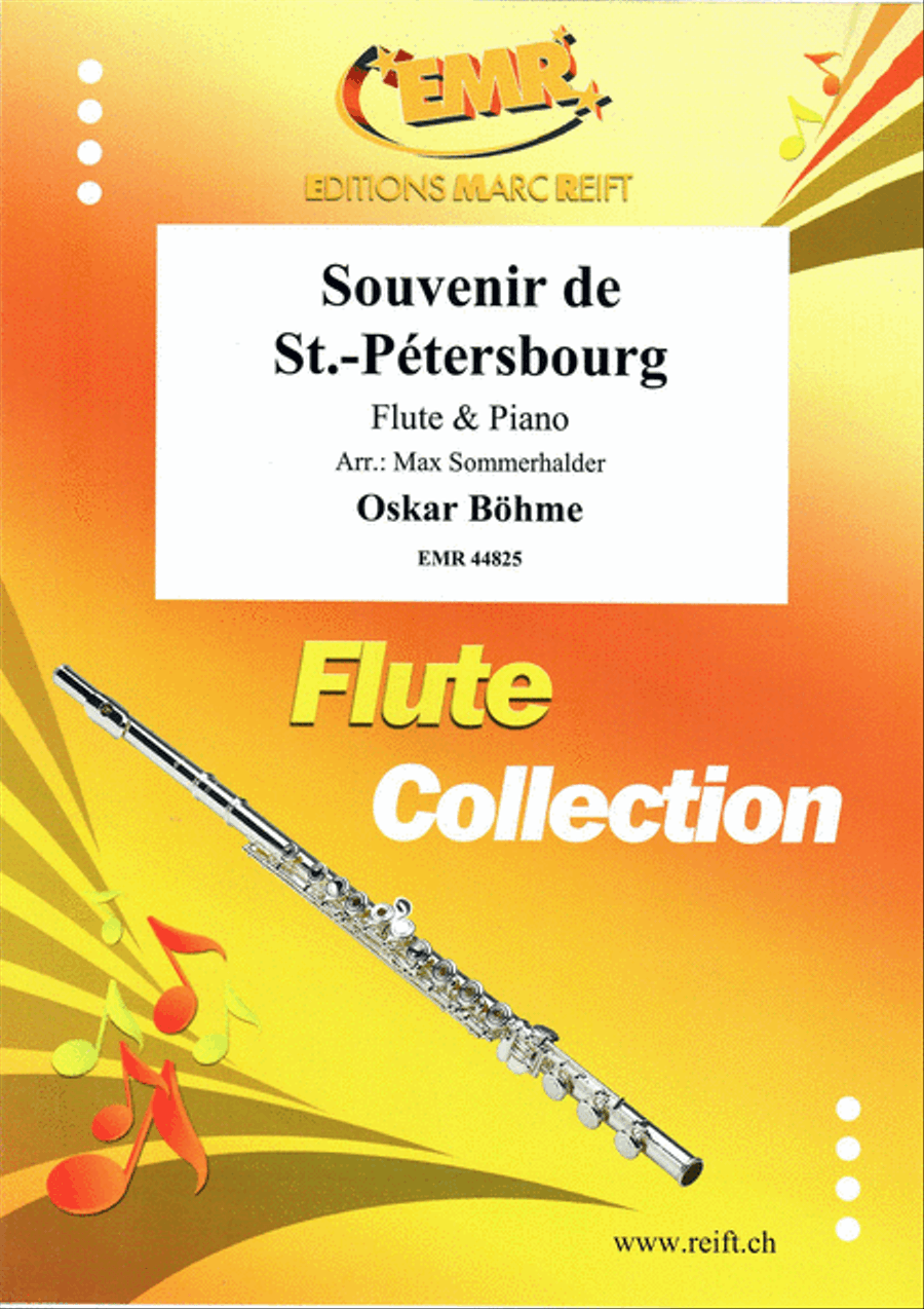 Souvenir de St.-Petersbourg Flute Solo scores gallery preview page 1