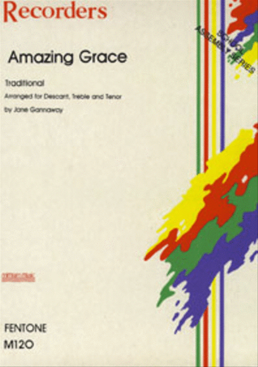 Amazing Grace Recorder scores gallery preview page 1