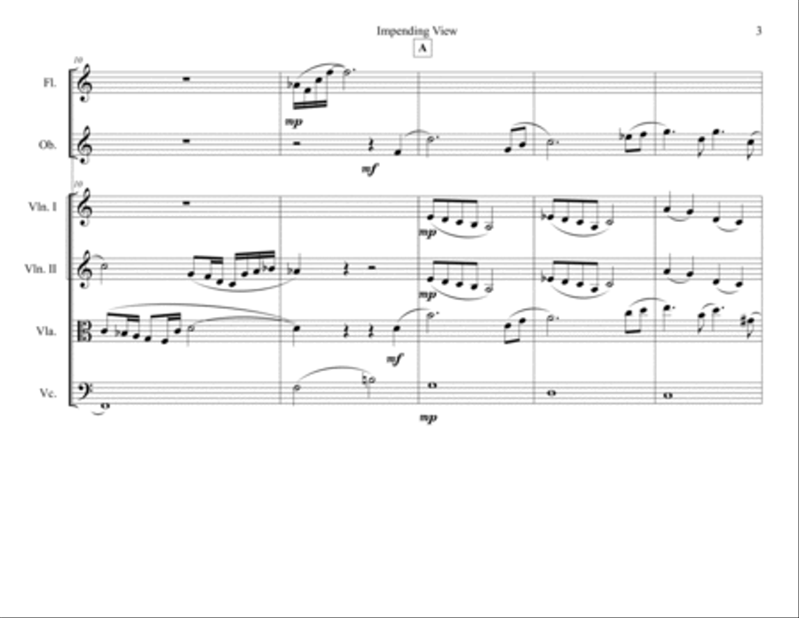 Impending View Impending View Chamber Orchestra scores gallery preview page 4