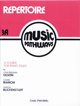 Book cover for Music Pathways - Repertoire 3A