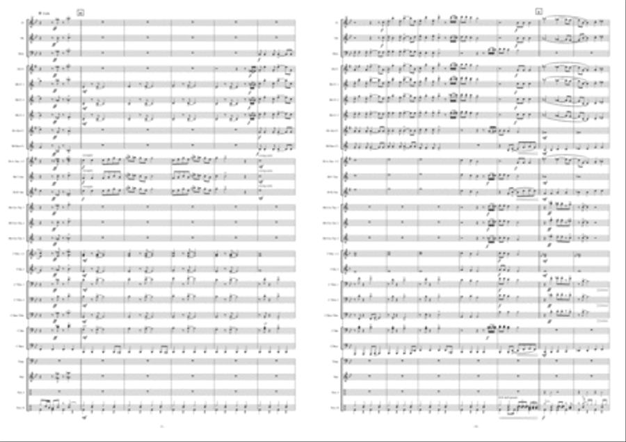 I'm Still Standing Brass Band scores gallery preview page 6