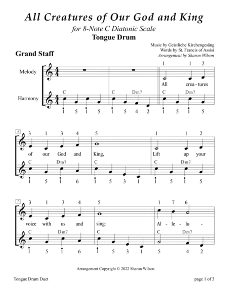 11 note store tongue drum music