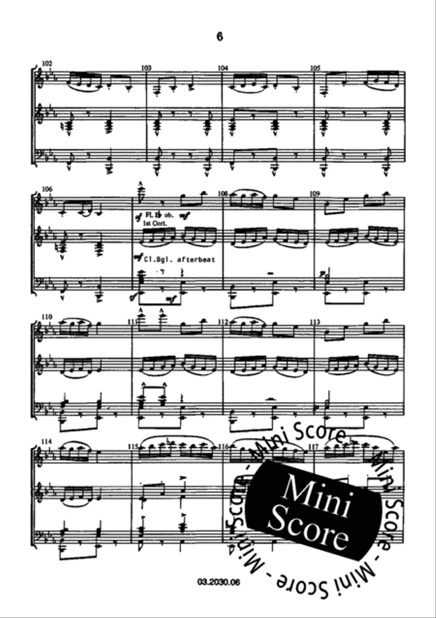 Suite on Russian Dances Fanfare Band scores gallery preview page 10