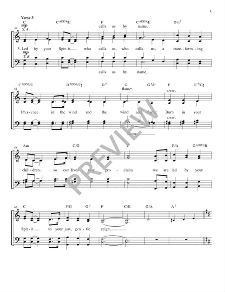 Led by Your Spirit - Guitar edition Guitar scores gallery preview page 4