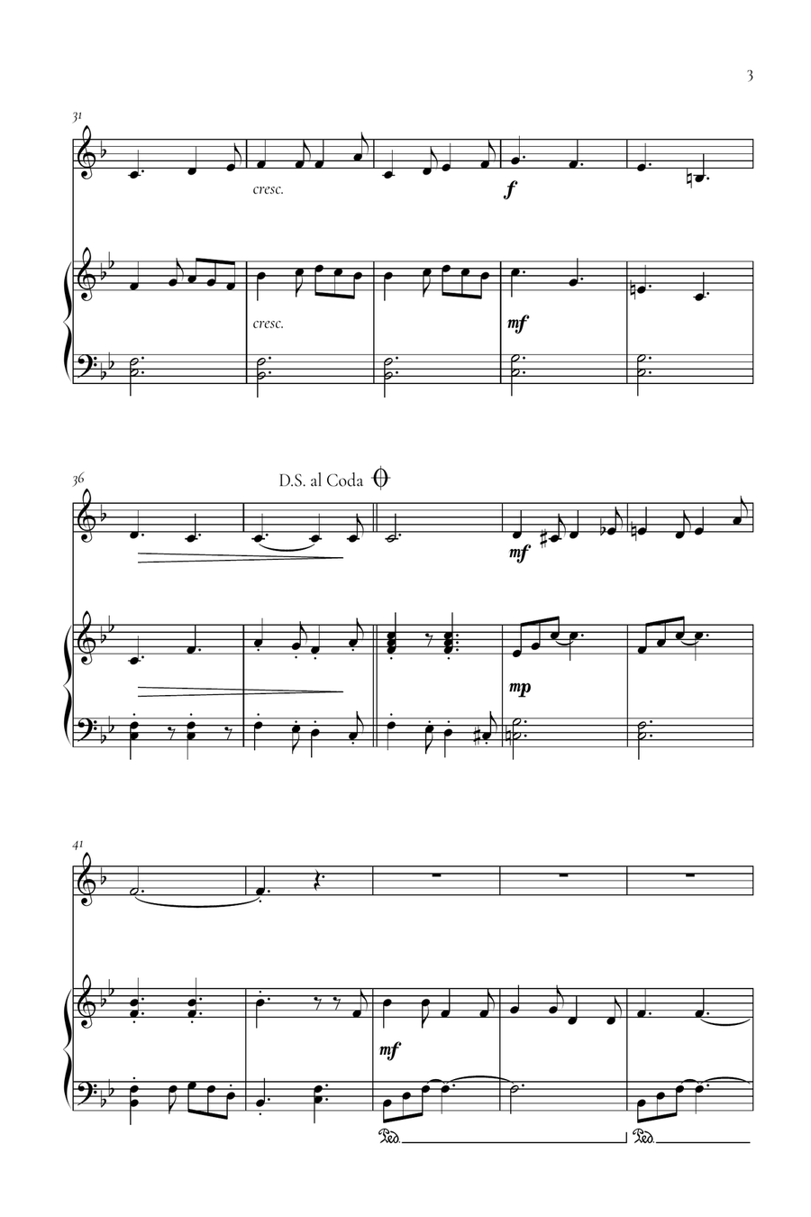 I Want A Hippopotamus For Christmas (Hippo The Hero) Piano scores gallery preview page 3
