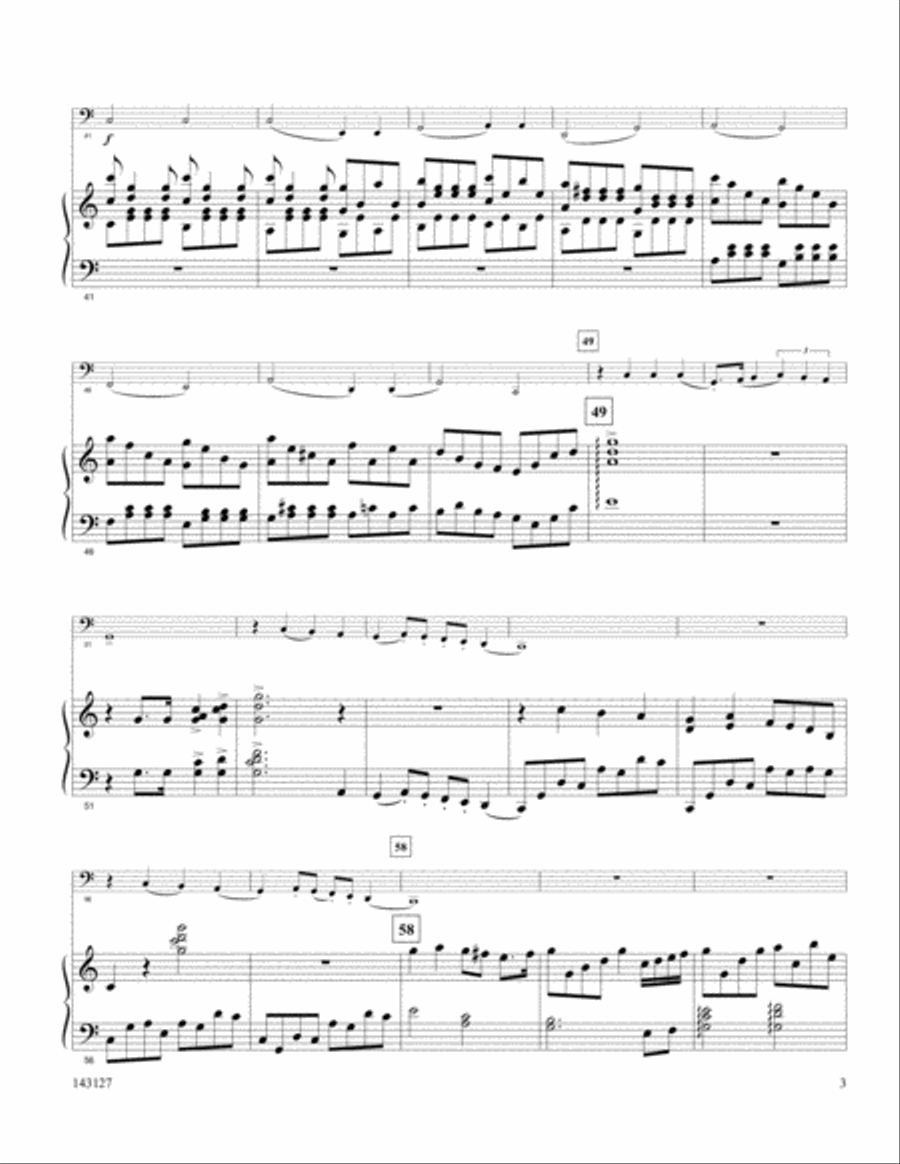 A Mighty Fortress Tuba scores gallery preview page 3