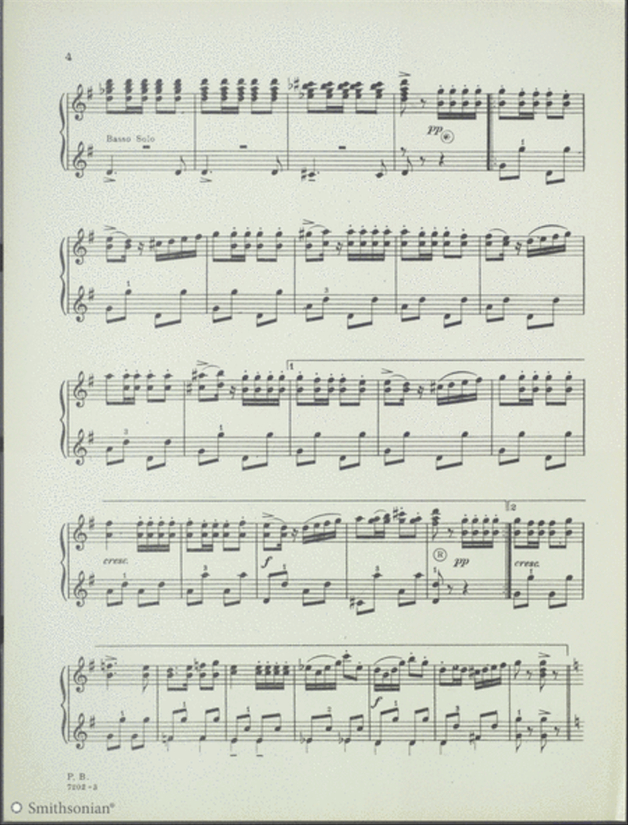 San Francisco Souvenir San Francisco Souvenir Piano scores gallery preview page 4