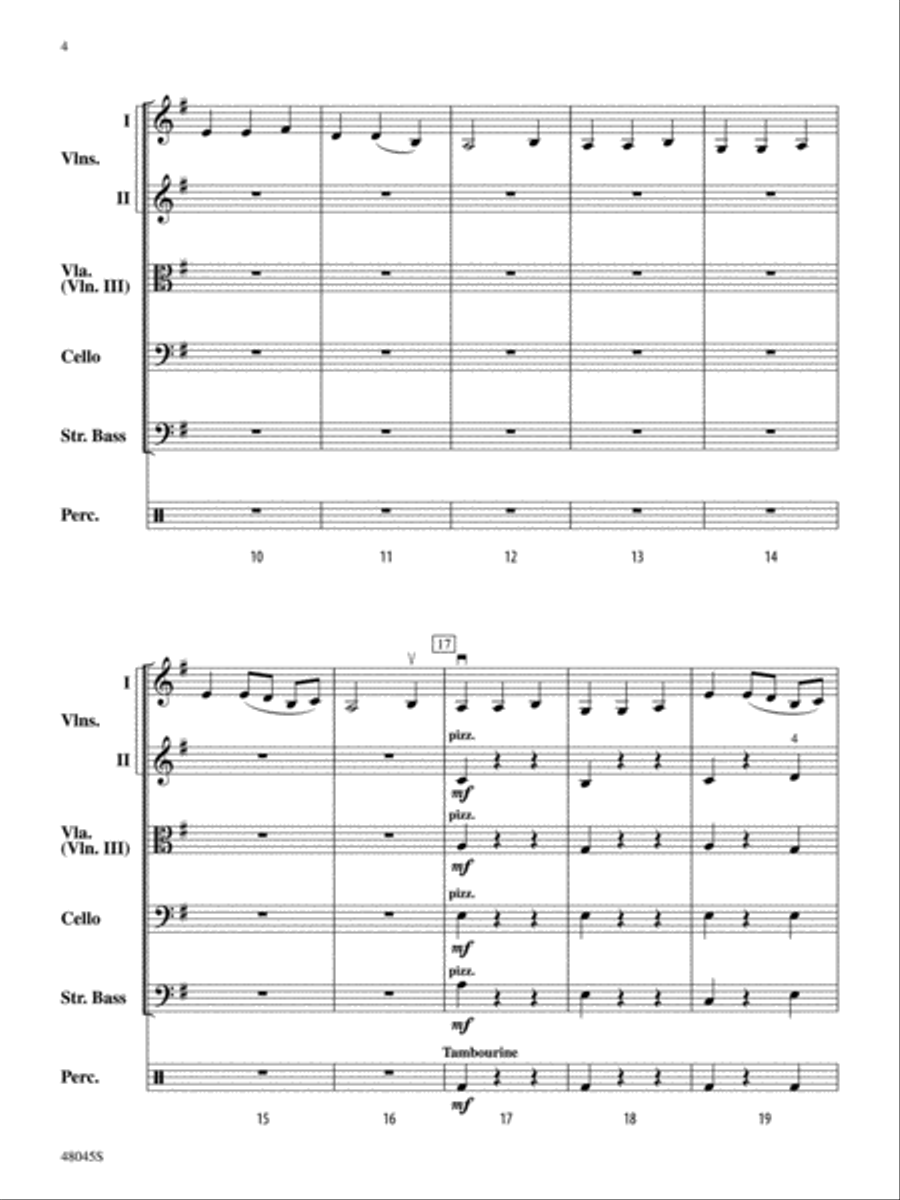 The Lost Lady Found: Score String Orchestra scores gallery preview page 4