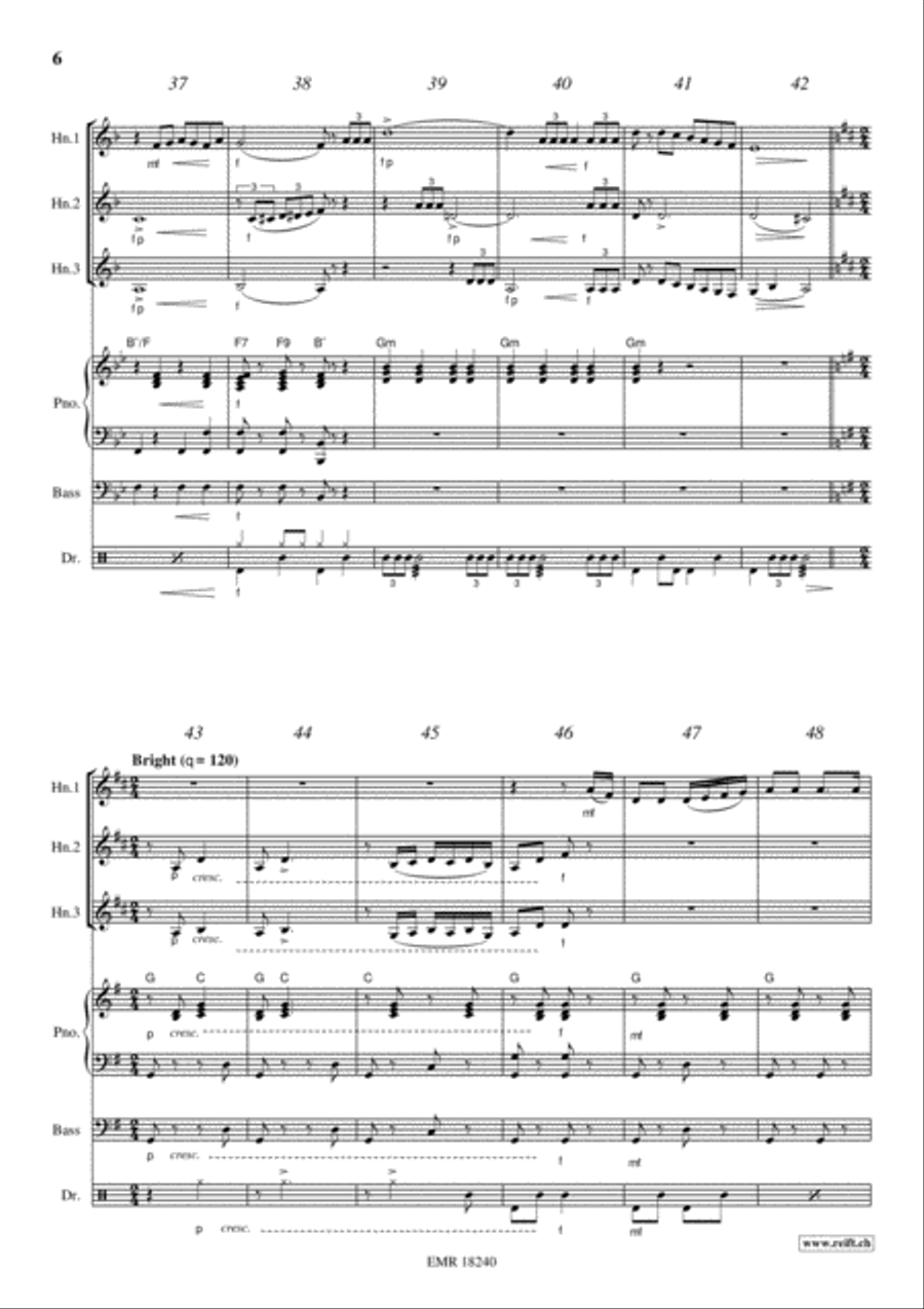 Yankee Doodle Horn scores gallery preview page 6