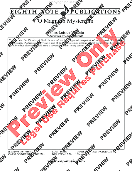 O Magnum Mysterium image number null