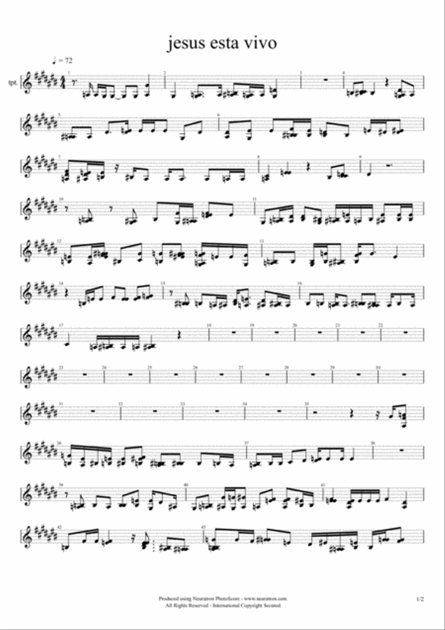 06 Terremoto Calcinación Small Ensemble scores gallery preview page 1