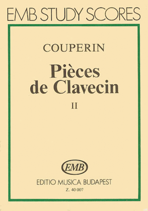 Book cover for Pieces De Clavecin Volume 2 Harpsichord Or Piano