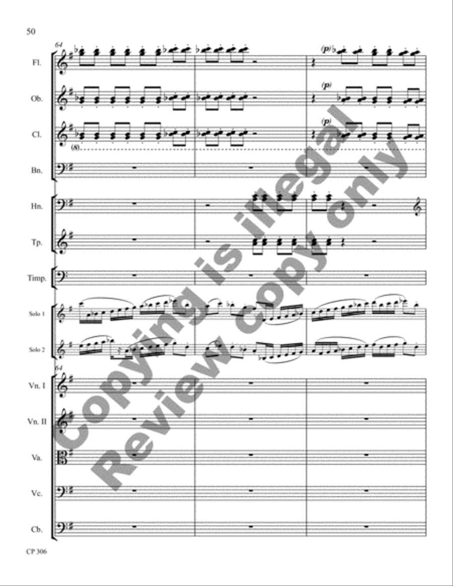 Little Suite Full Orchestra scores gallery preview page 130