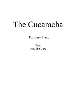 Book cover for The Cucaracha. For Easy Piano