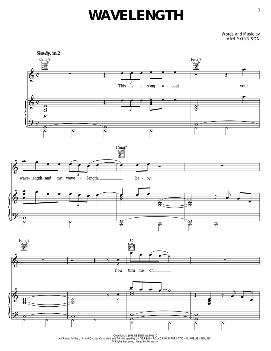 Wavelength Wavelength Acoustic Guitar scores gallery preview page 1