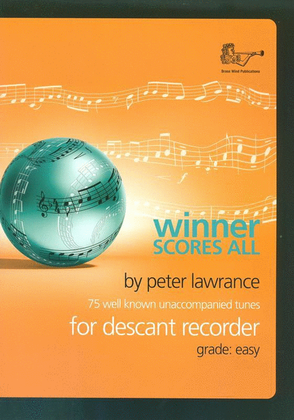 Winner Scores All For Descant Recorder