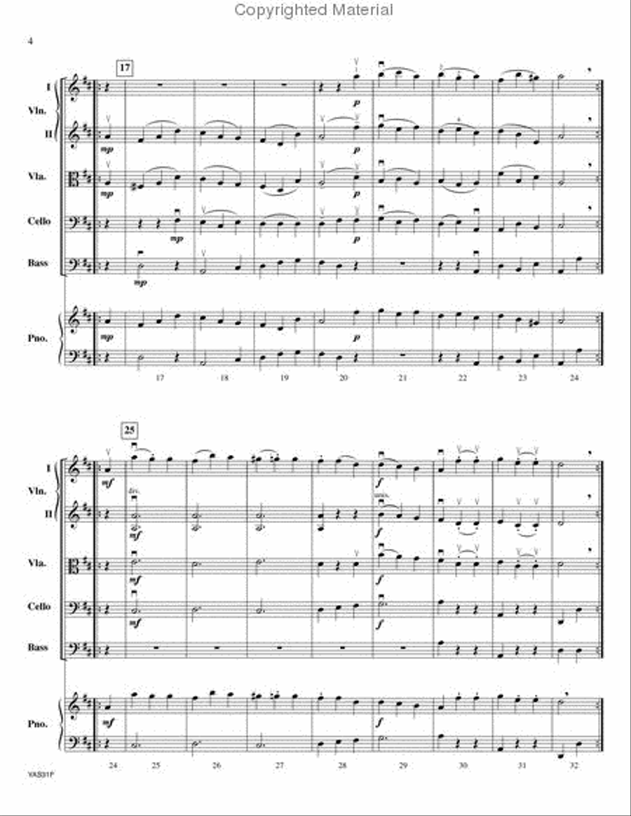 German Dances German Dances String Orchestra scores gallery preview page 3