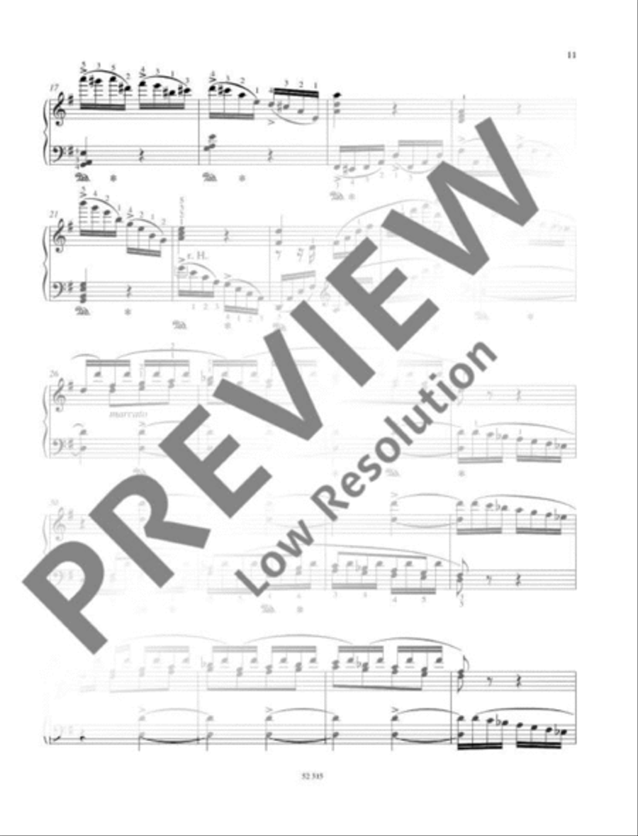 12 Pieces of medium difficulty Piano Solo scores gallery preview page 12