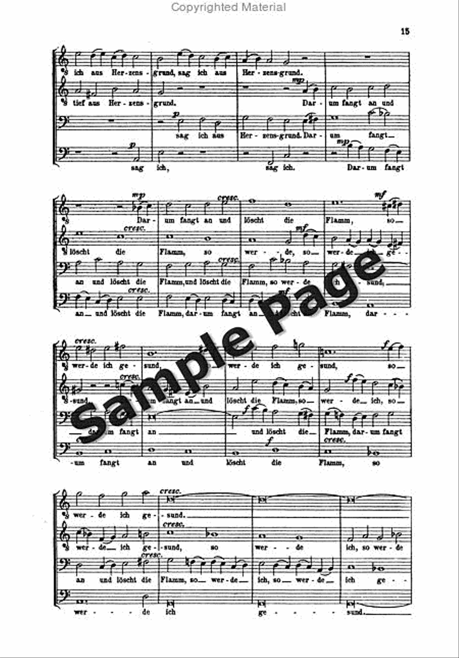 Hindemith Variationen Tanzlied TTBB scores gallery preview page 16