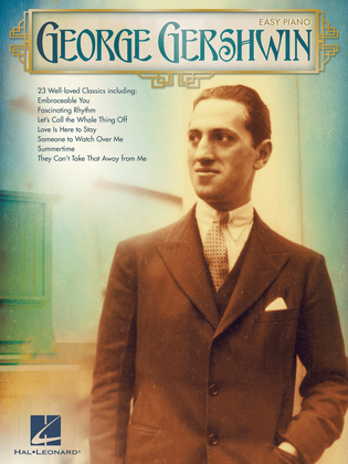 Book cover for George Gershwin for Easy Piano