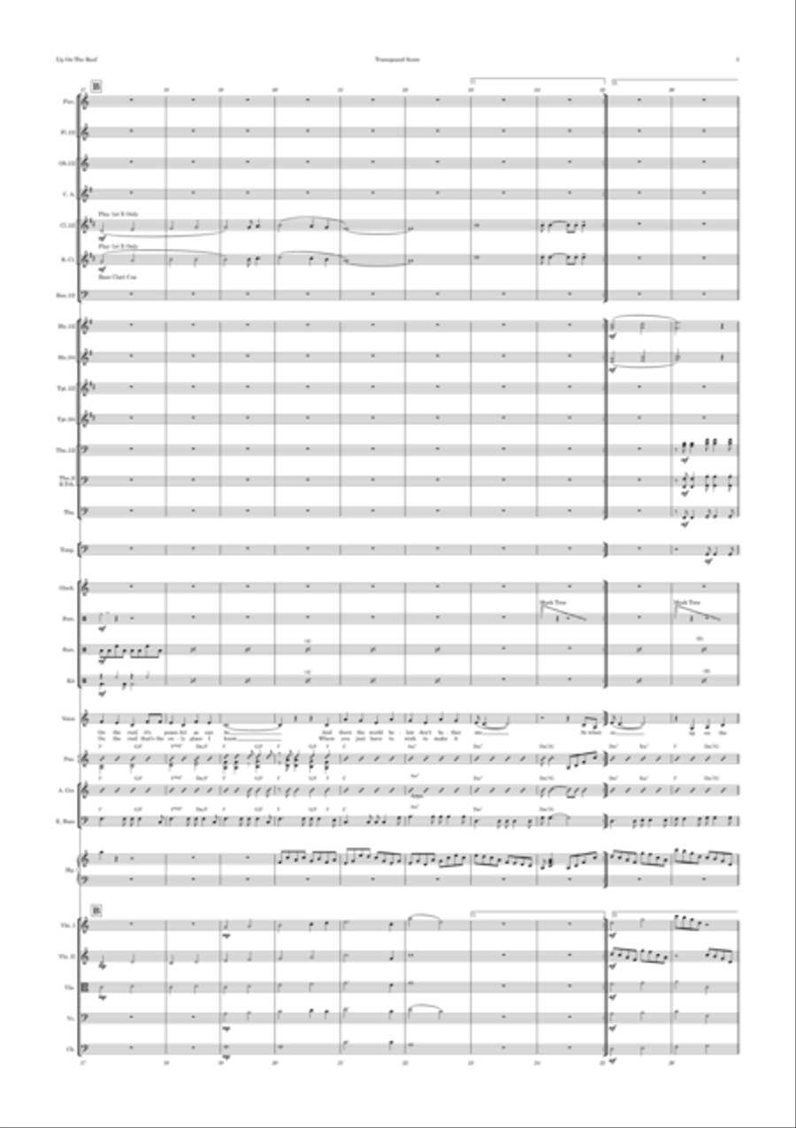 Up On The Roof Up On The Roof Full Orchestra scores gallery preview page 3