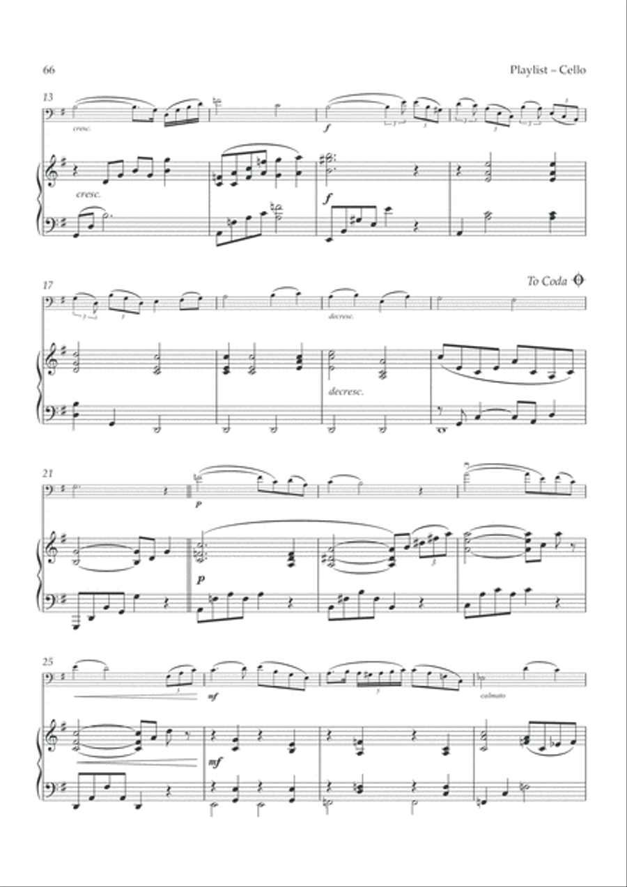 Meditation Piano Accompaniment scores gallery preview page 2