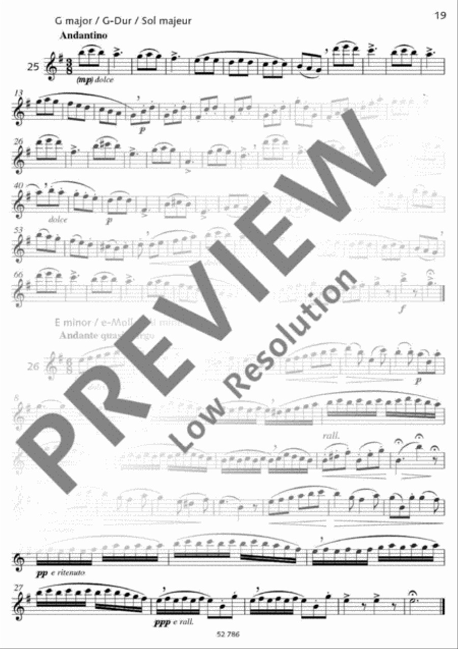 First Exercises Flute scores gallery preview page 20