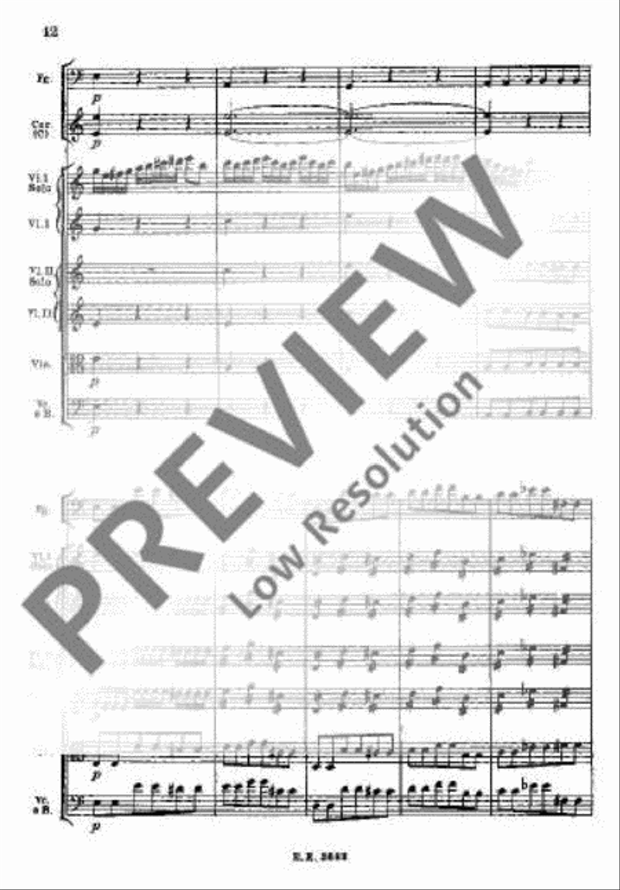 Symphony No. 7 C major Orchestra scores gallery preview page 17