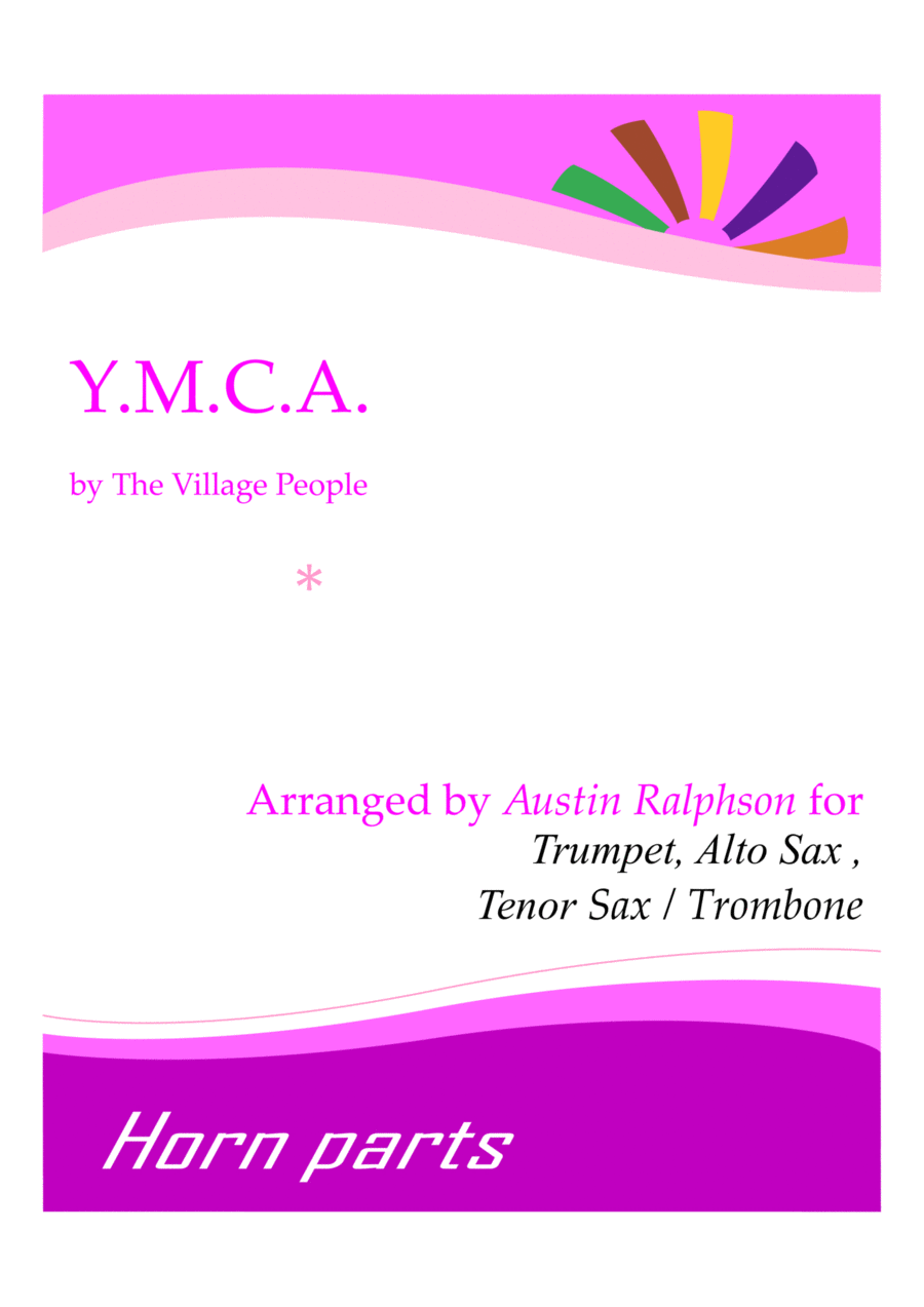 Y.m.c.a. Tenor Saxophone scores gallery preview page 1