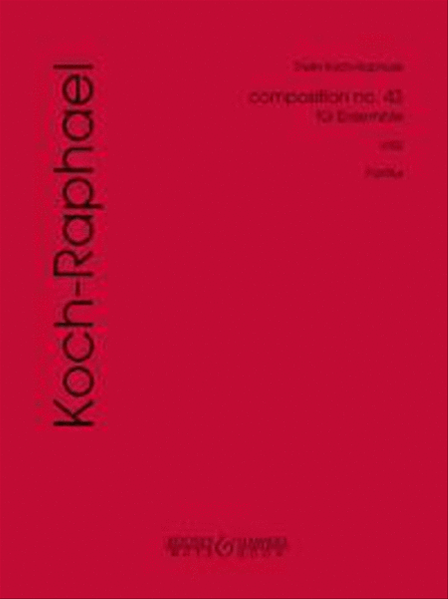 composition no.43 Score scores gallery preview page 1