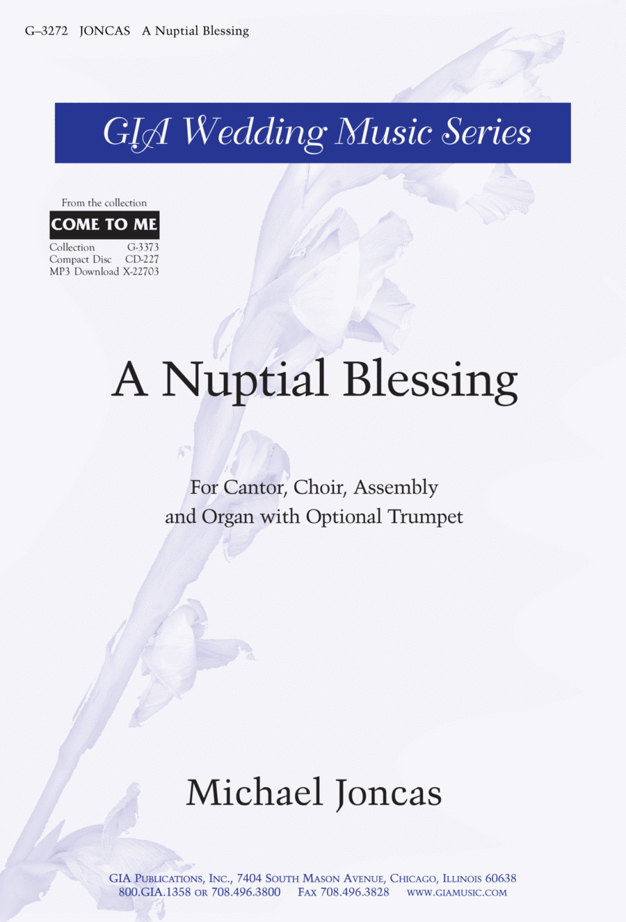 A Nuptial Blessing A Nuptial Blessing 4-Part scores gallery preview page 1