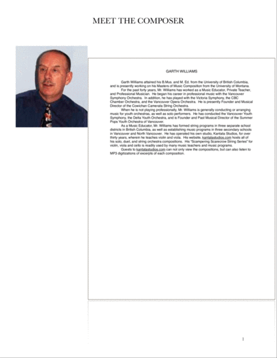 THE RAMBUNCTIOUS RONDO FOR VIOLIN AND PIANO Violin Solo scores gallery preview page 2