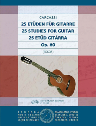 Book cover for 25 Studies, Op. 60