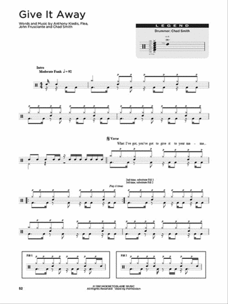 First 50 Songs You Should Play on Drums Drums scores gallery preview page 3