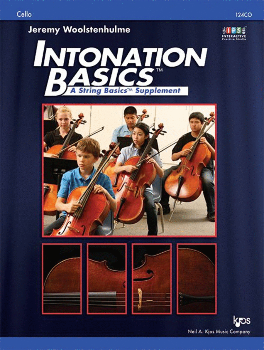 Book cover for Intonation Basics: A String Basics Supplement - Cello