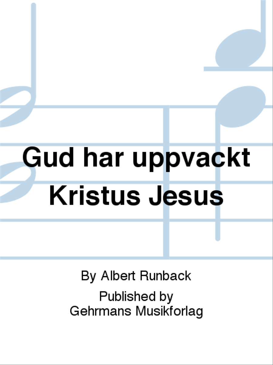 Gud har uppvackt Kristus Jesus 3-Part scores gallery preview page 1