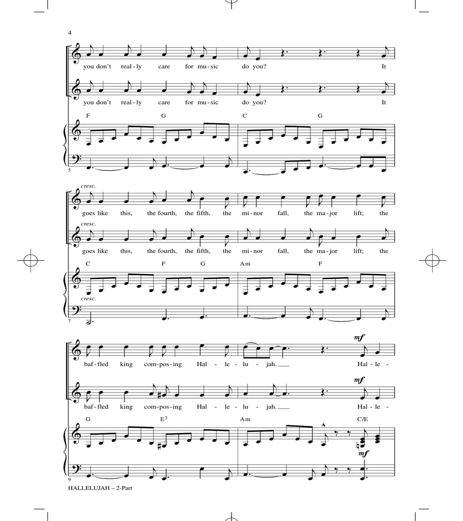 Hallelujah (arr. Mac Huff)