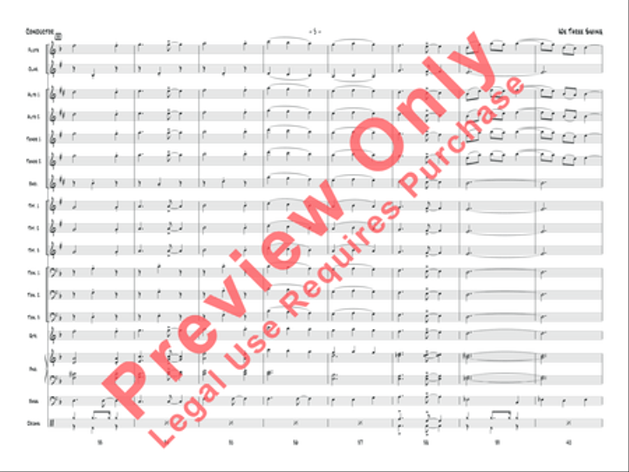 We Three Swing We Three Swing Jazz Ensemble scores gallery preview page 6