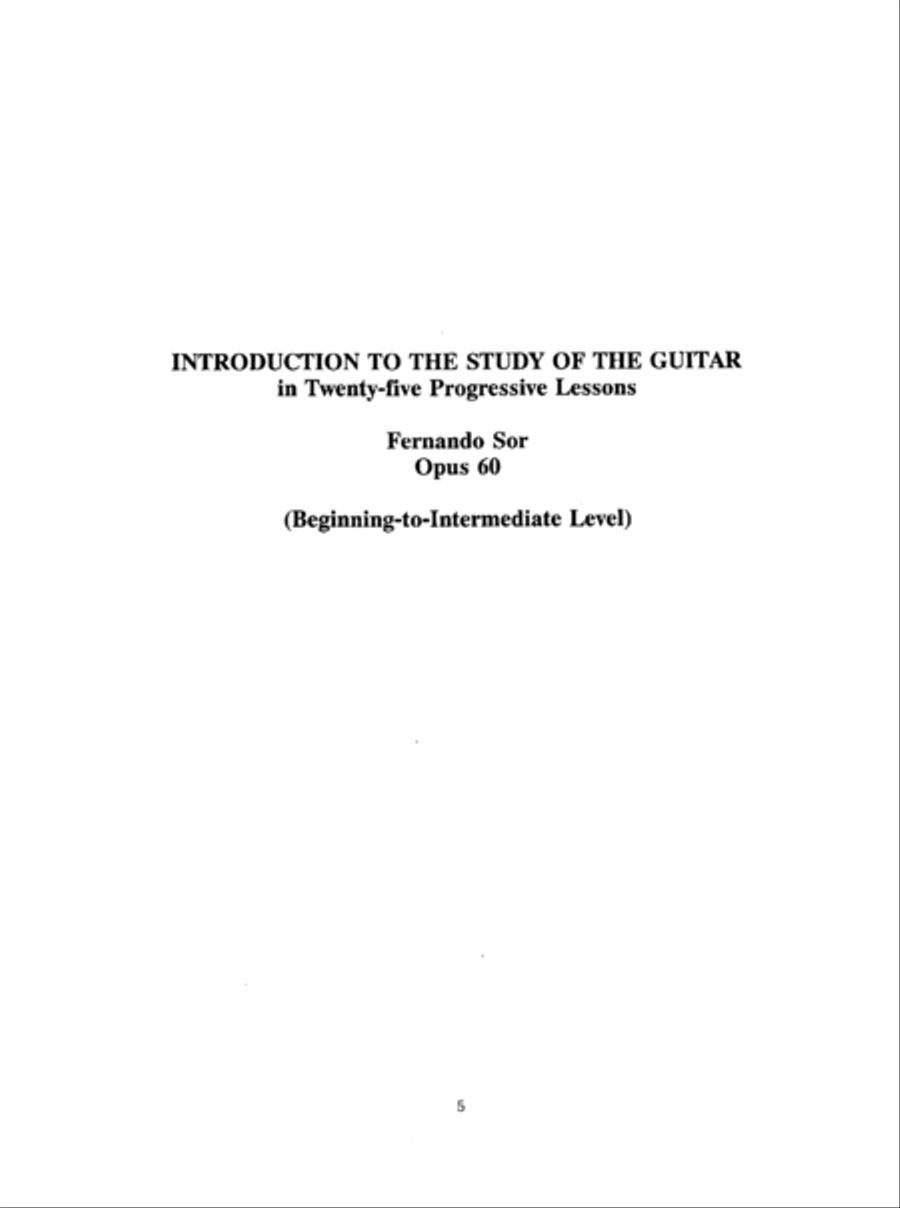 Complete Sor Studies for Classic Guitar Acoustic Guitar scores gallery preview page 11