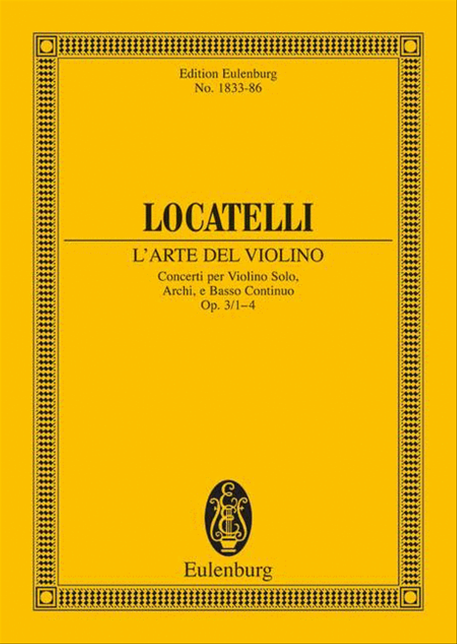 L'Arte del Violino L'Arte del Violino Orchestra scores gallery preview page 1