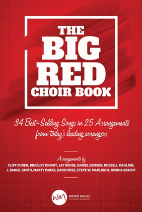 Book cover for The Big Red Choir Book - CD Preview Pak