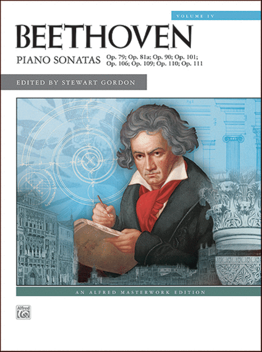 Beethoven -- Piano Sonatas, Volume 4 Piano Solo scores gallery preview page 1