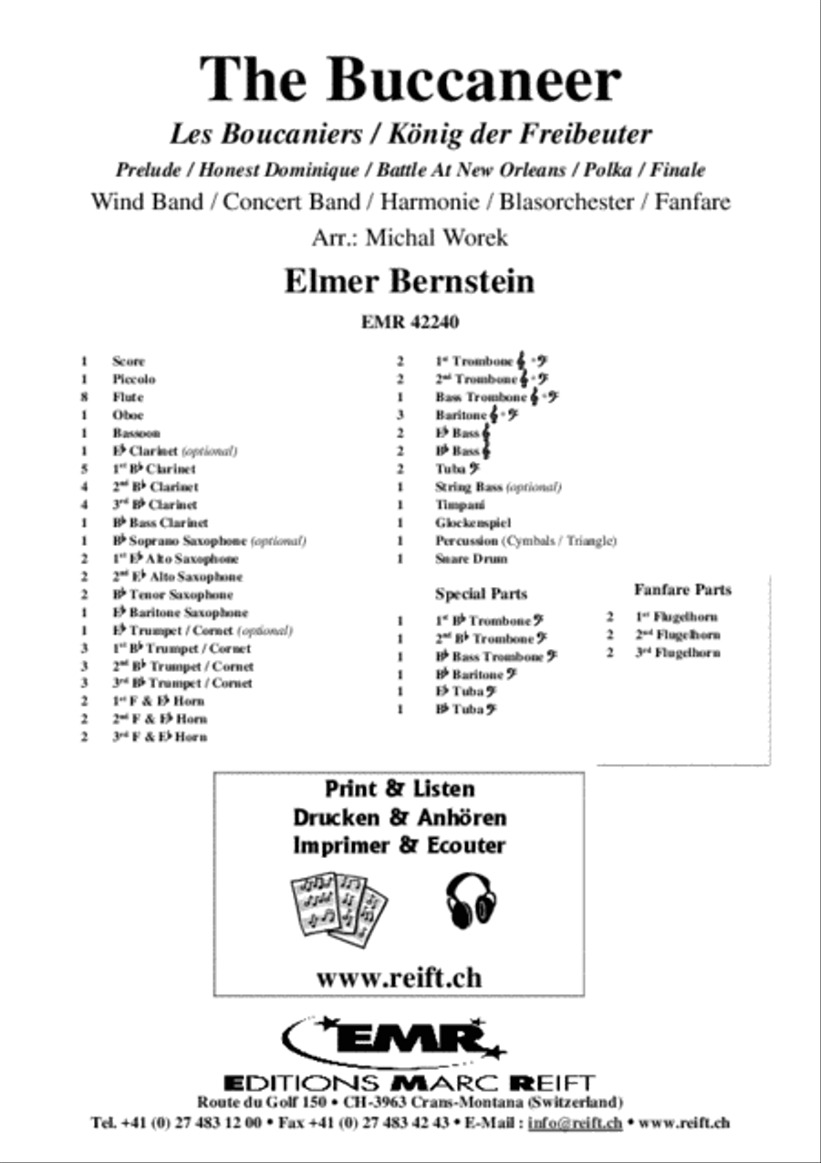 The Buccaneer Concert Band scores gallery preview page 2