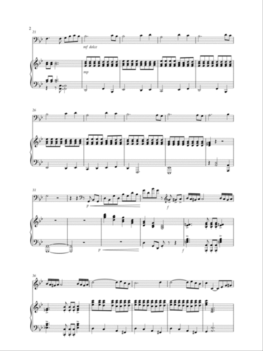 Barefoot in the grass (from Forest Frequencies II) Chamber Music scores gallery preview page 3